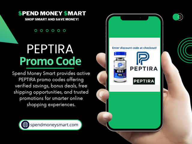 A PEPTIRA promo code found before browsing also influences smart purchasing decisions. If a code applies to bundles but not individual vials, knowing that upfront shapes what gets added to the cart. If a sitewide discount is running, it may be worth consolidating smaller purchases into one order to maximize the savings on a single transaction.

For More Information: https://spendmoneysmart.com/store/peptira/

Read Our Blogs:
https://limitlessbiotechcodes.wordpress.com
https://spendmoneysmartcoupons.tumblr.com
https://medium.com/@spend_moneysmart/

Related Links:
https://beacons.ai/spendmoneysmart
https://www.buzzfeed.com/spendmoneysmart
https://soundcloud.com/spendmoneysmart