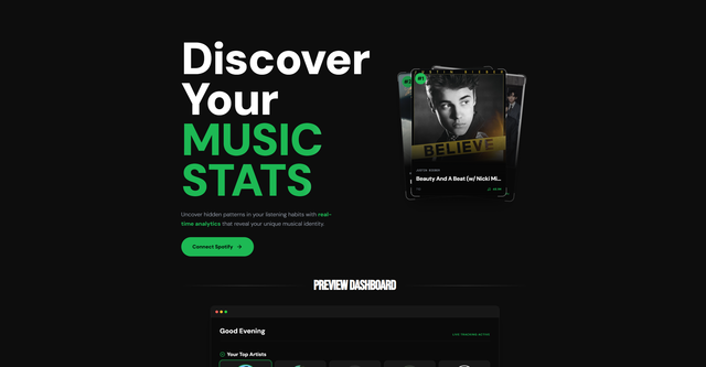 Spotify Analytics & Playback Web App