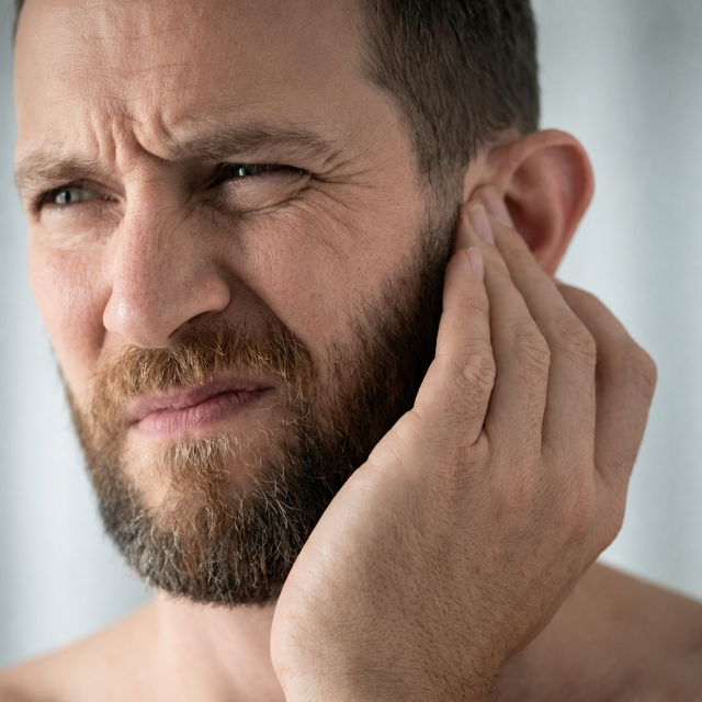 Ear discomfort