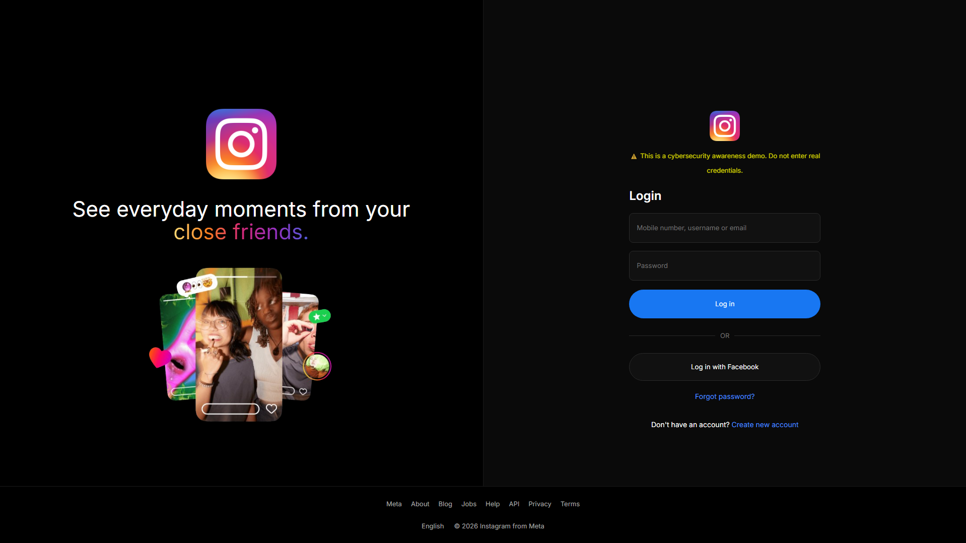 Screenshot of own-social.github.io