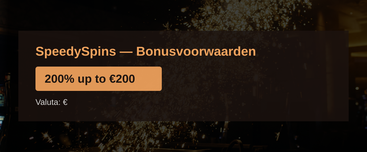 Peaches Casino — Bonusvoorwaarden: 200% up to €200