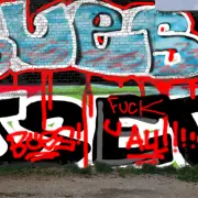 Graffiti artwork by bues