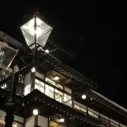 银山温泉街10