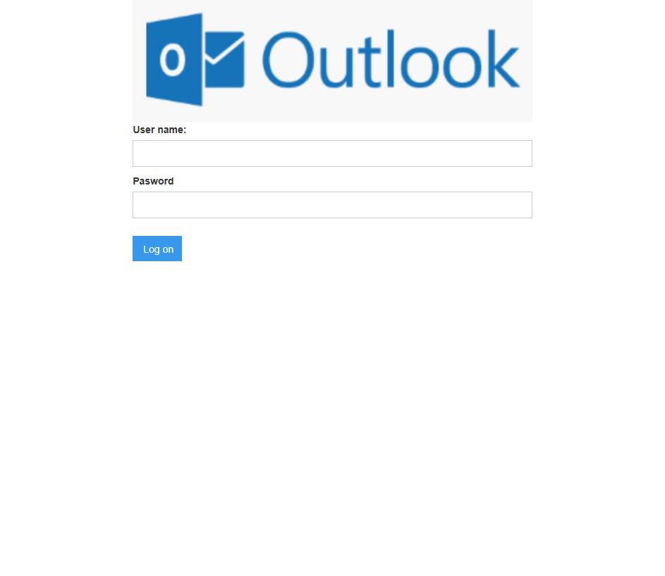 Forensic screenshot of [REDACTED] showing the phishing page layout