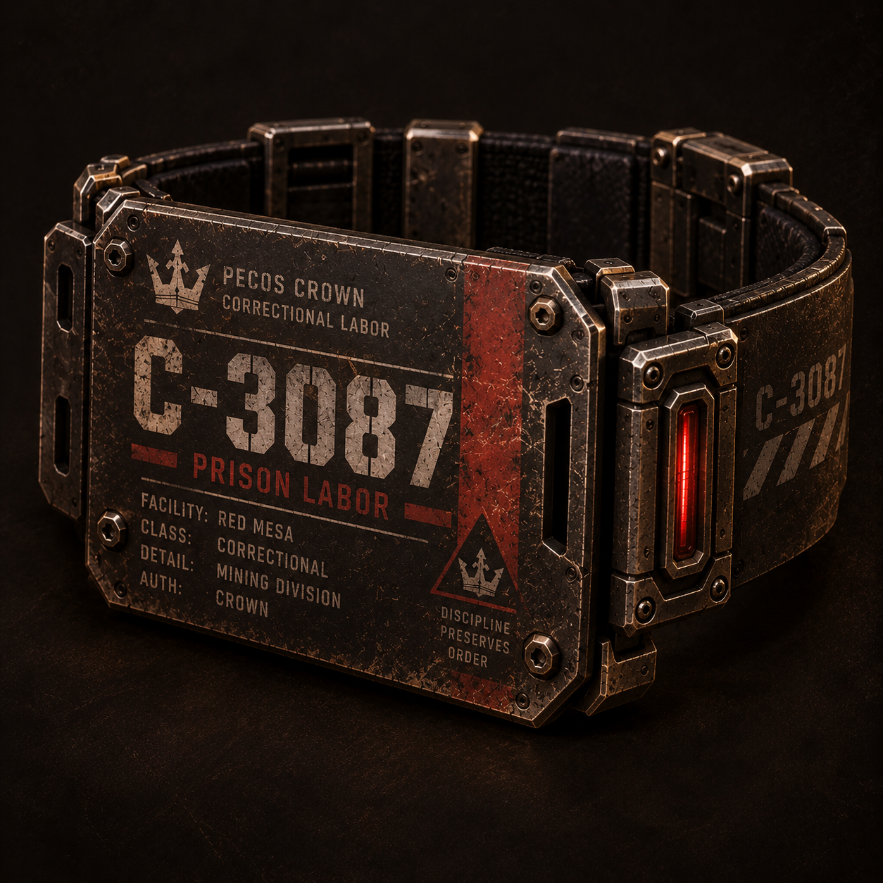 Pecos Crown prison restraint cuffs