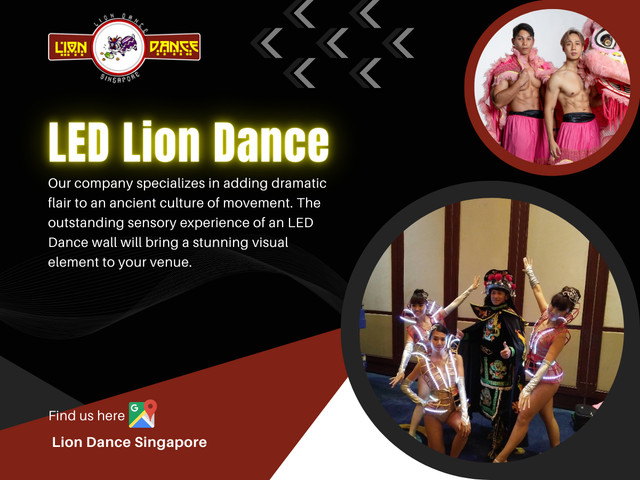The Led lion dance has become a remarkable way to celebrate tradition while embracing modern creativity. Rooted in ancient heritage yet enhanced by technology, this style of lion dance has grown in popularity across Singapore.

Find Us On Google Maps: https://maps.app.goo.gl/qFXXiZr8WZrenmCaA

Lion Dance Singapore
Address: Eco-Tech@Sunview, #11-30, 1 Sunview Rd, Singapore 627615
Phone: +6597127127

Read Our Blogs:
https://liondancesingaporesg.wordpress.com/
https://liondancesingaporesg.tumblr.com/
https://liondancesingapore.wixsite.com/

More Links:
https://linktr.ee/liondancesingapore
https://www.buzzfeed.com/liondancesingapore
https://list.ly/liondancesingapore/lists