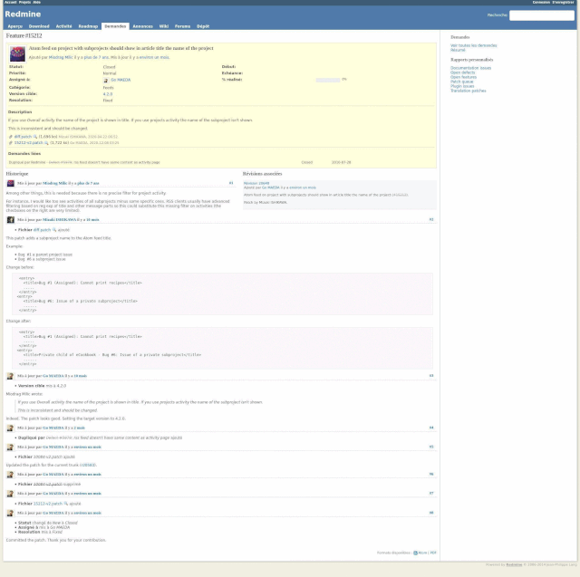 Visualisation du résultat après exécution script ViolentMonkey