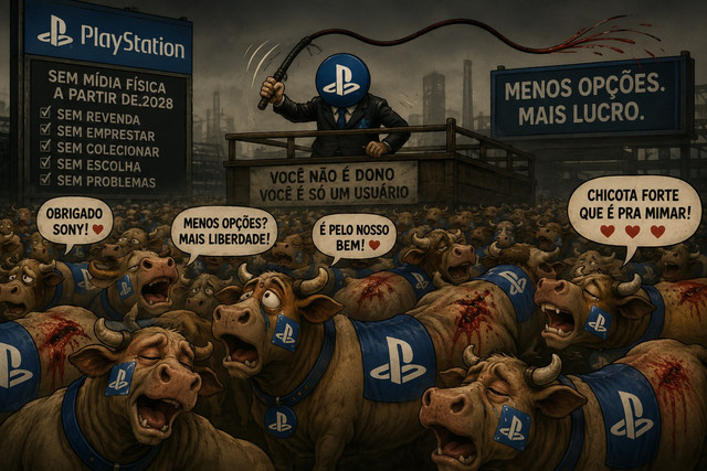 Debate sobre fim da mídia física divide fãs do PlayStation