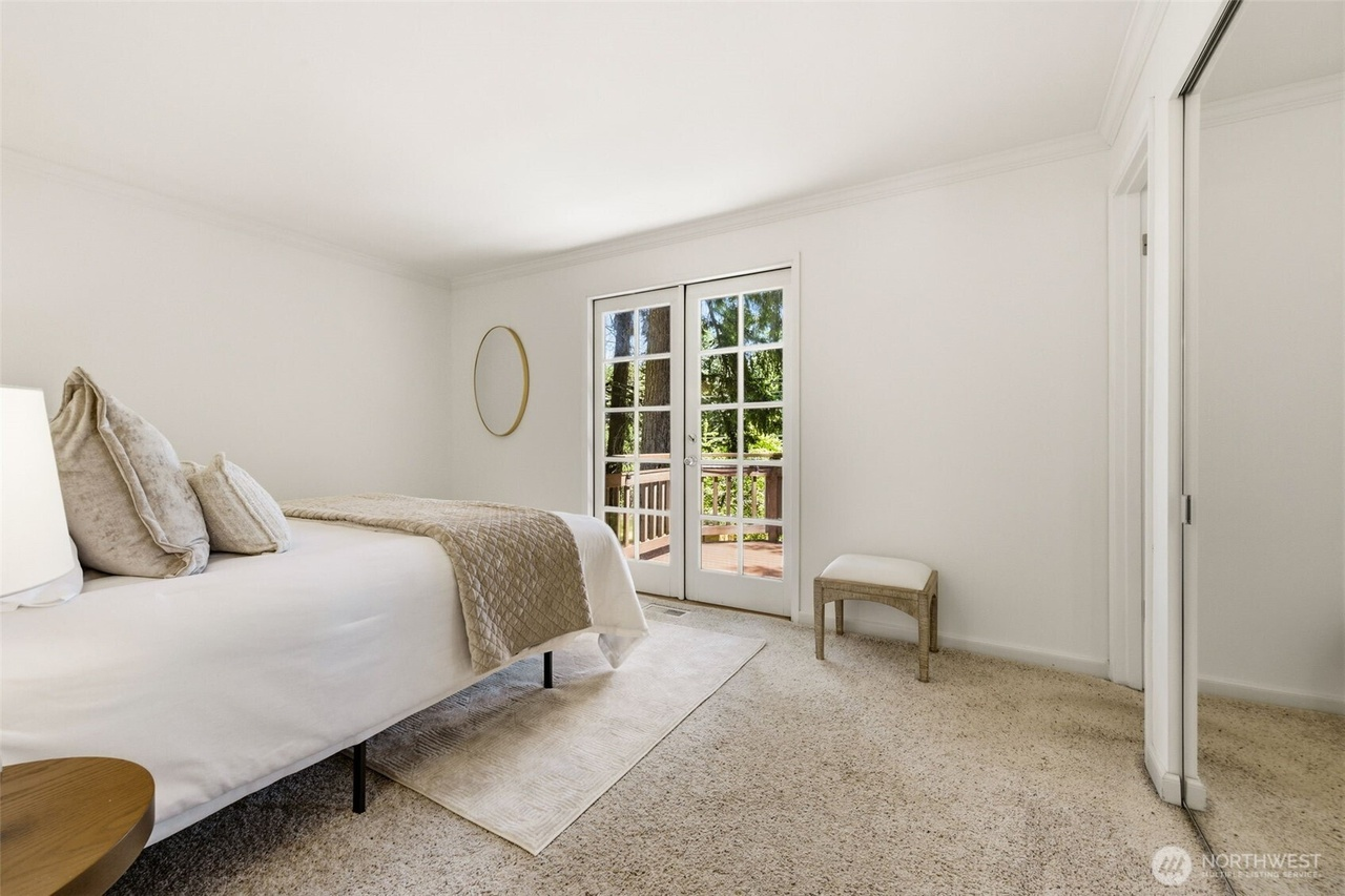Luxury suite with custom trim and paint
