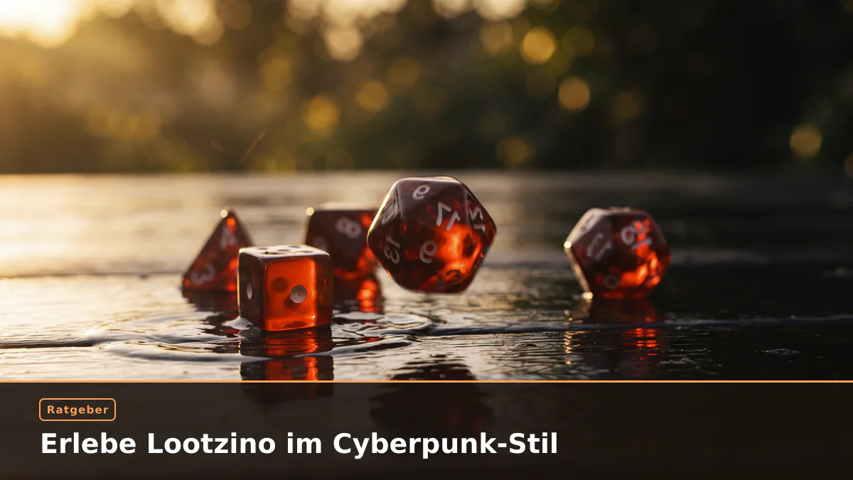 Erlebe Lootzino im Cyberpunk-Stil