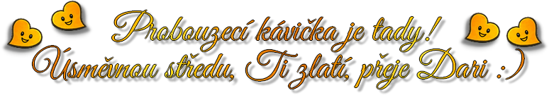 Probouzecí kávička je tady!