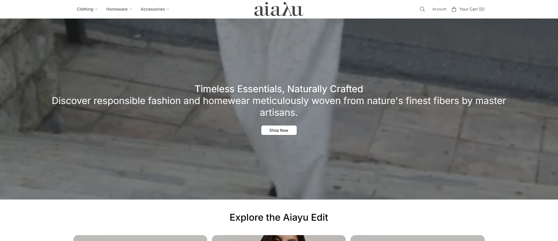 Stored capture of aiayulife.shop