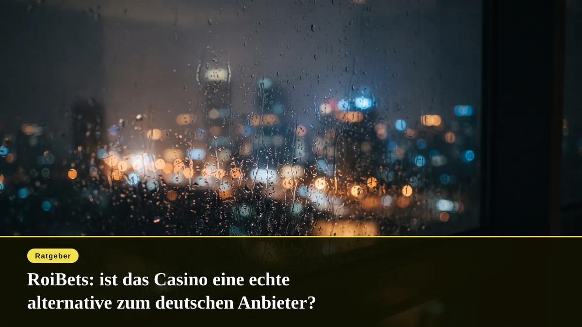 RoiBets: ist das Casino eine echte alternative zum deutschen Anbieter?