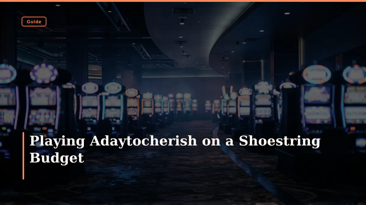 Playing Adaytocherish on a Shoestring Budget