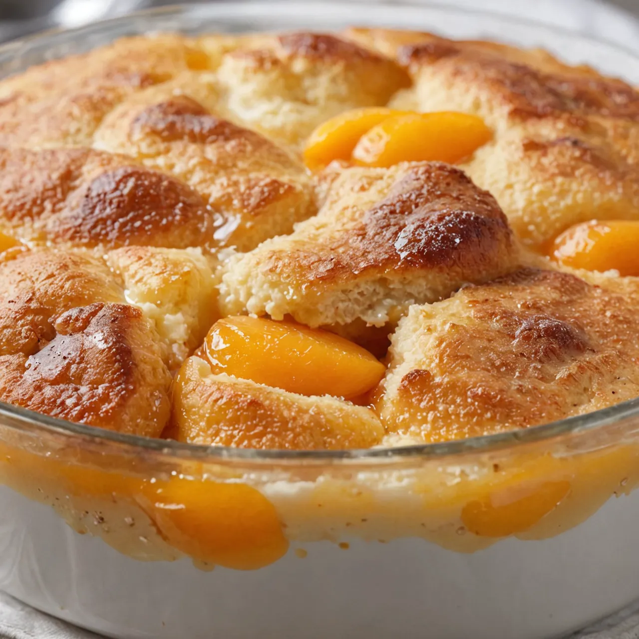 Apricot Cobbler - Sweet, Juicy & Irresistibly Comforting