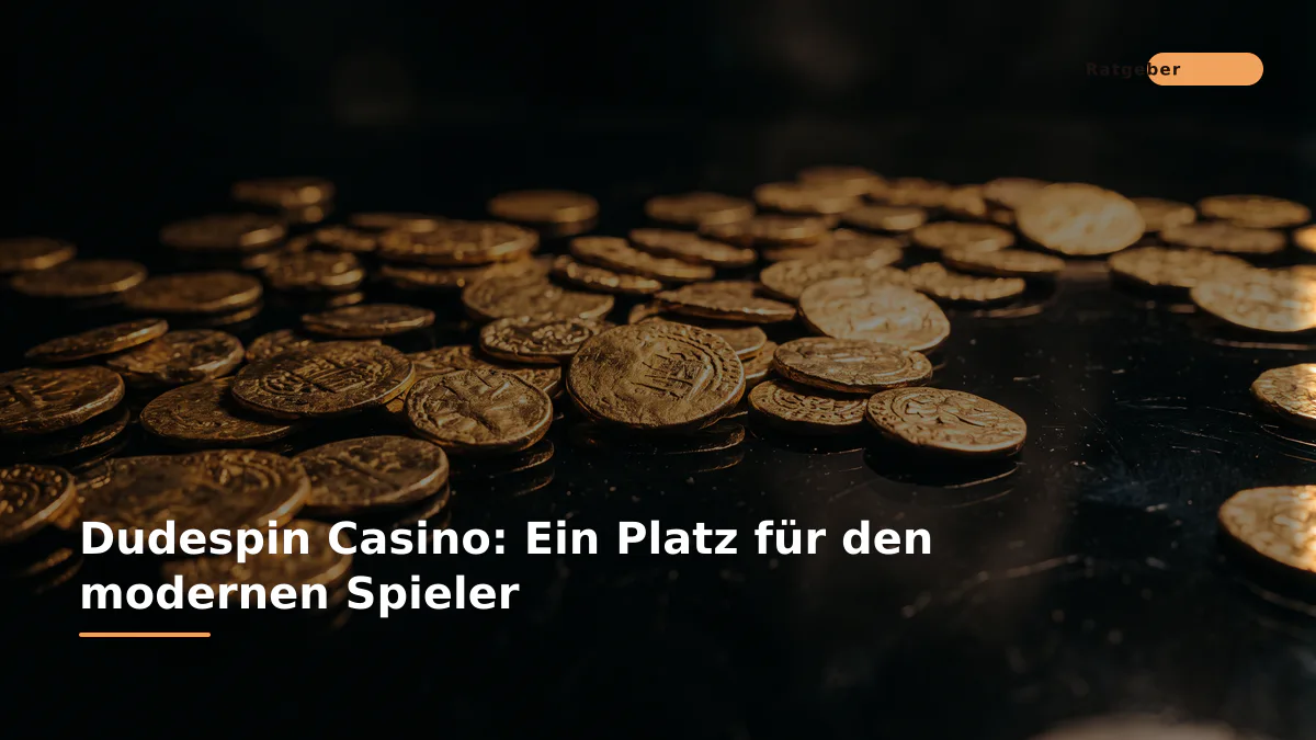 Dudespin Casino: Ein Platz für den modernen Spieler