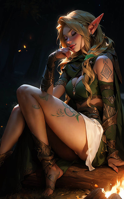 resting-elf-ranger