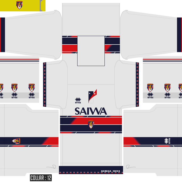 1992-93-Genoa-Away