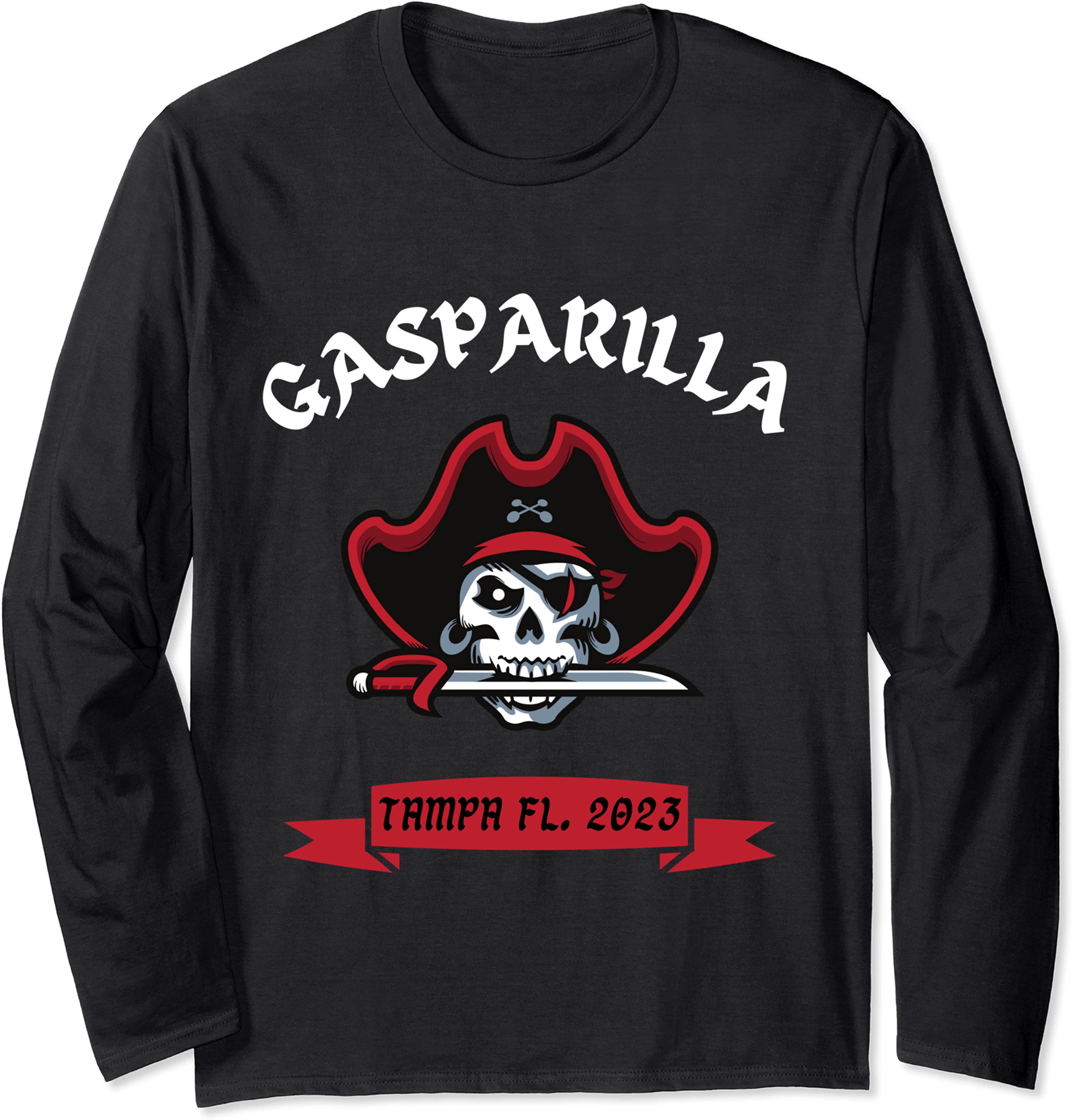 Gasparilla Pirate Souvenir Tampa Parade Fl Gasparilla Long Sleeve