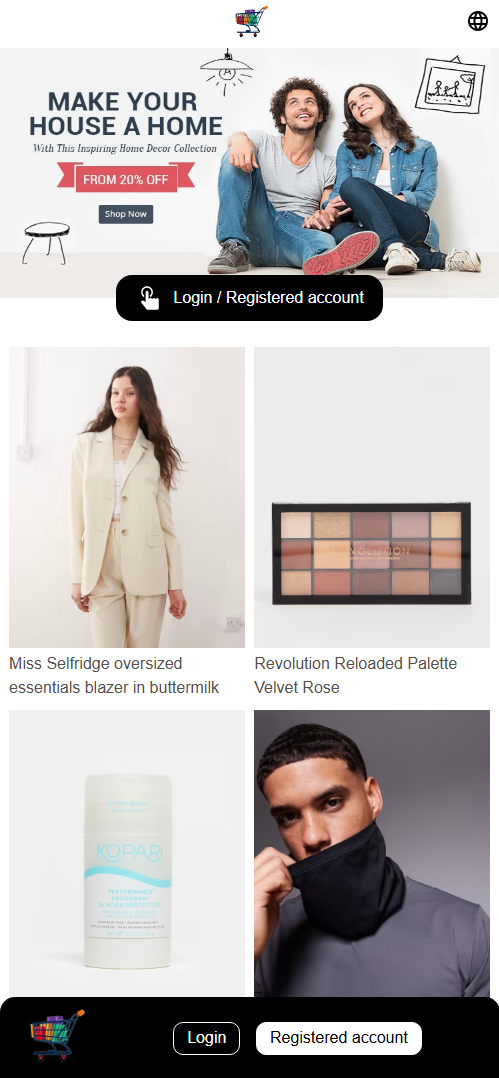 Screenshot of ourshopee6.com