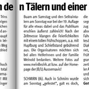 Fahnenweihe