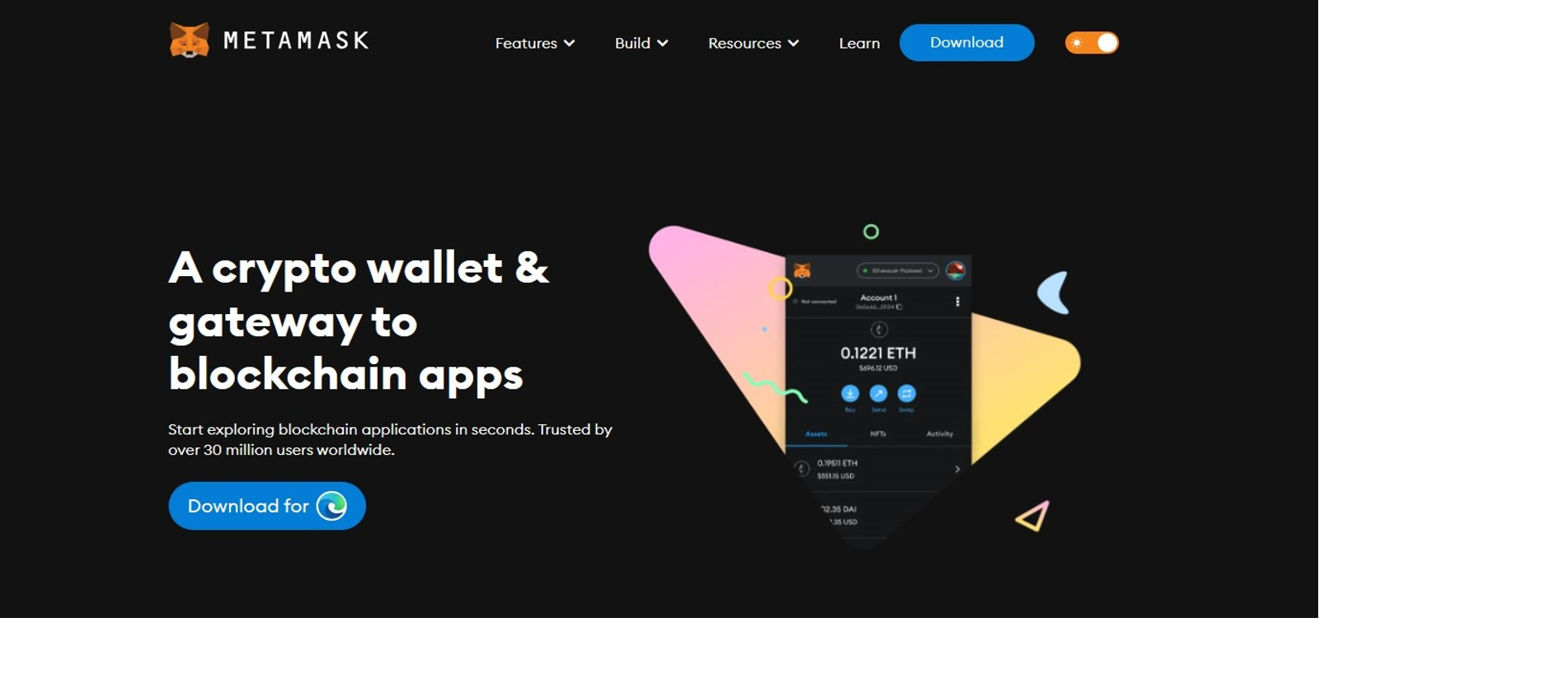 Stored capture of metamuskkchromextinson.webflow.io