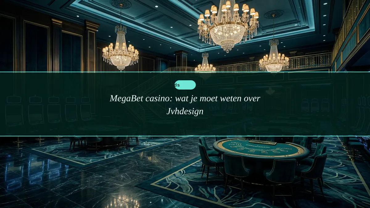 MegaBet casino: wat je moet weten over Jvhdesign