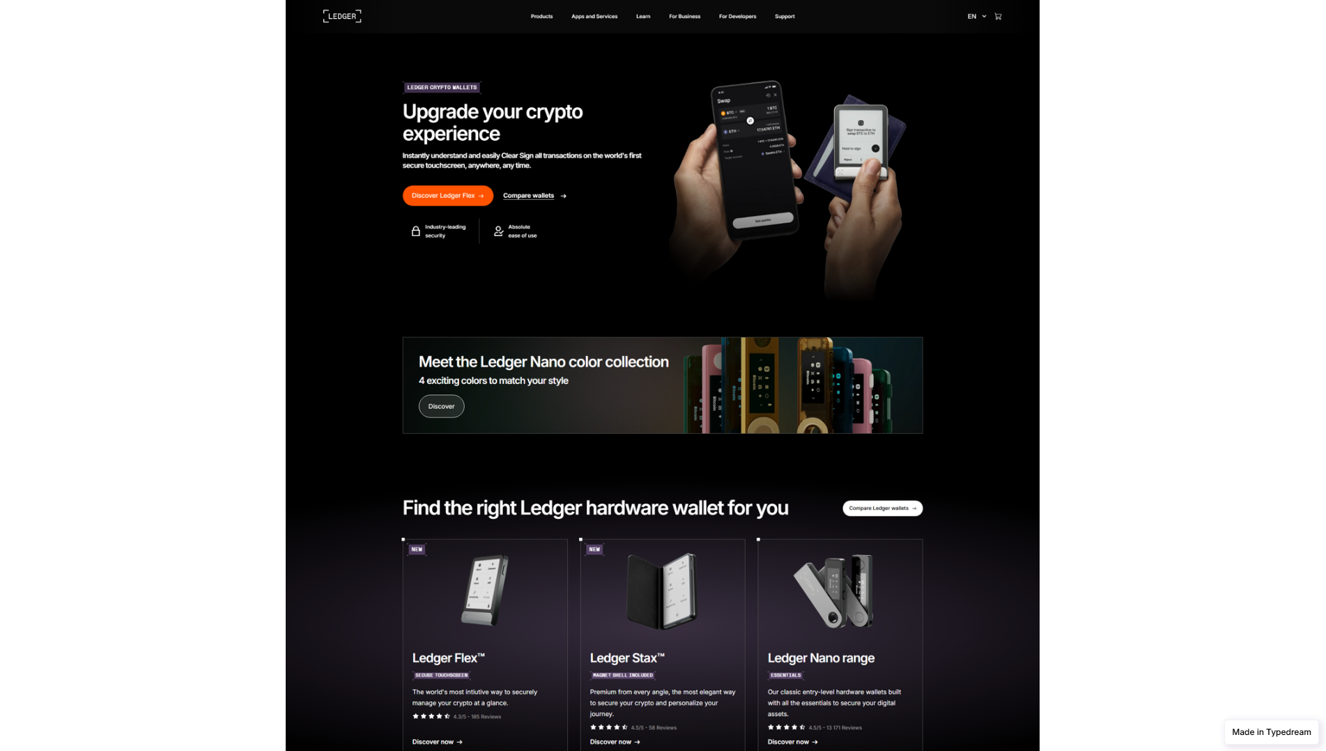 Stored capture of secure-ledgrolive-us-learn.typedream.app
