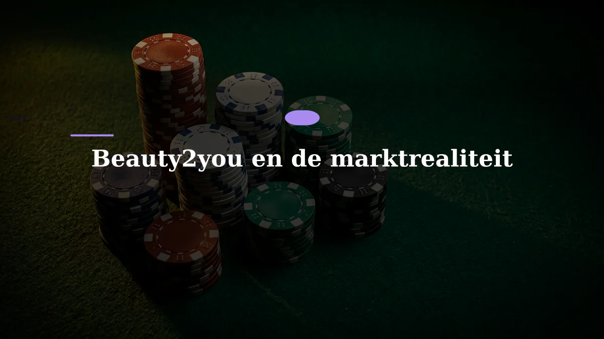 Beauty2you en de marktrealiteit