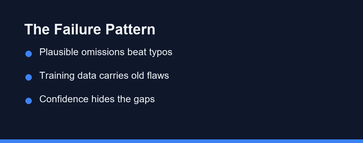 The Failure Pattern