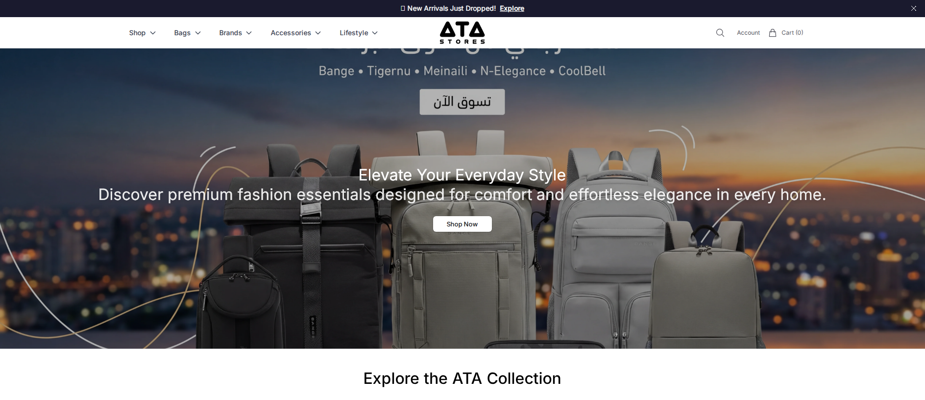 Stored capture of atastoresstore.shop