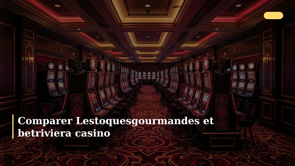 Comparer Lestoquesgourmandes et betriviera casino