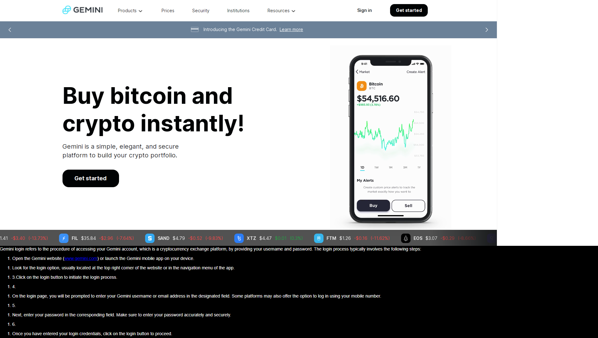 Stored capture of geminzilogin.webflow.io