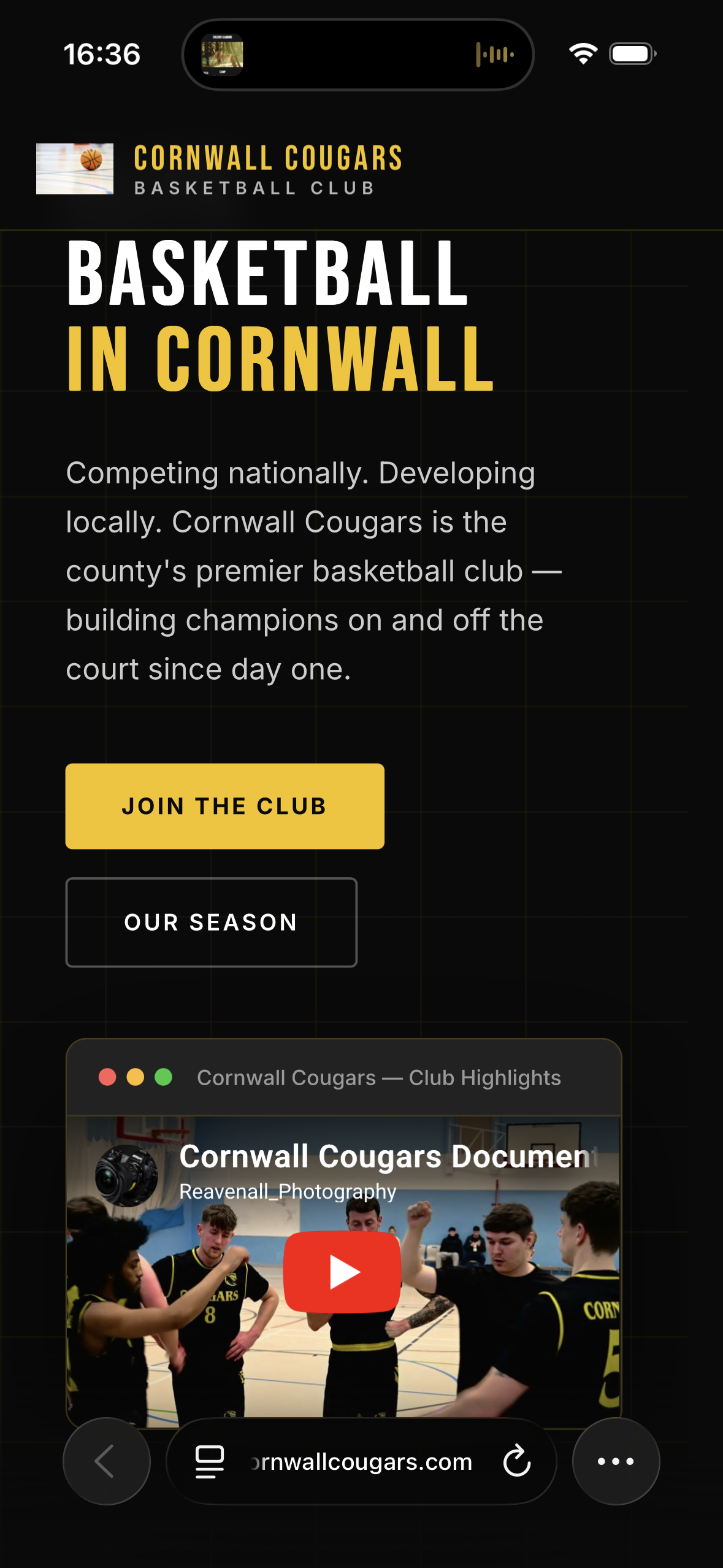 Cougars mobile 1