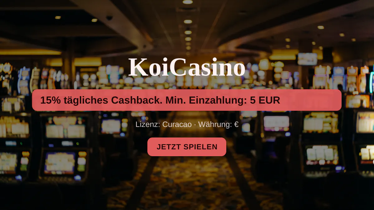KoiCasino aus Sicht eines Highrollers