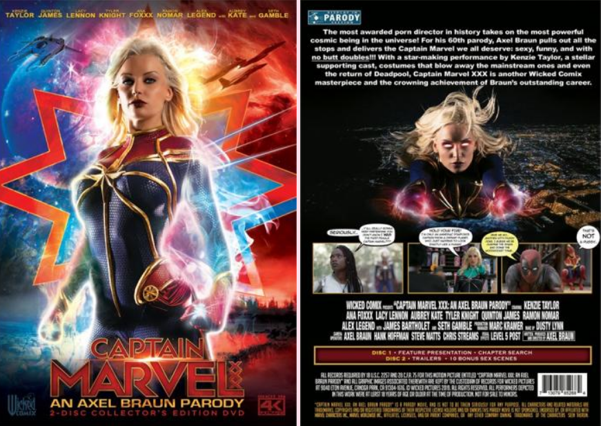 Captain Marvel XXX An Axel Braun Parody 2019