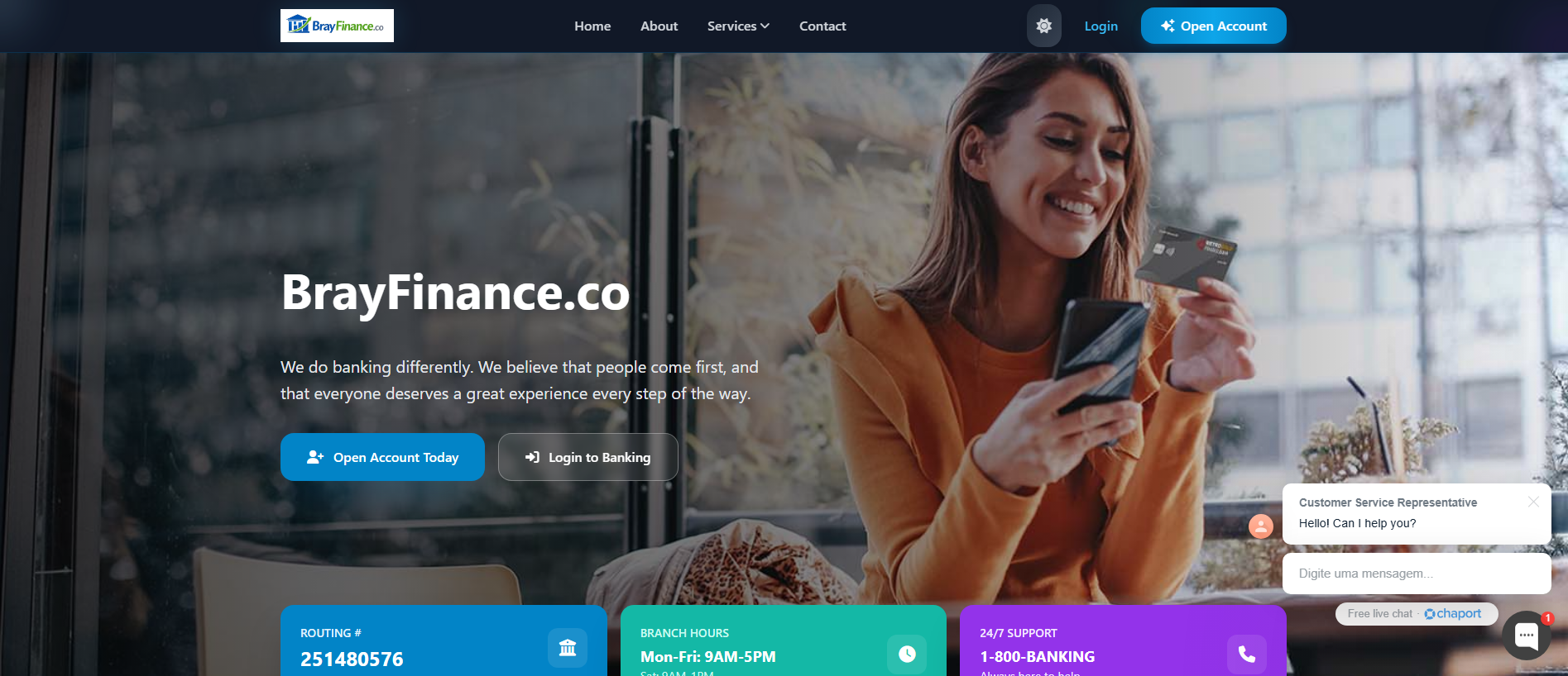 Stored capture of brayfinance.online