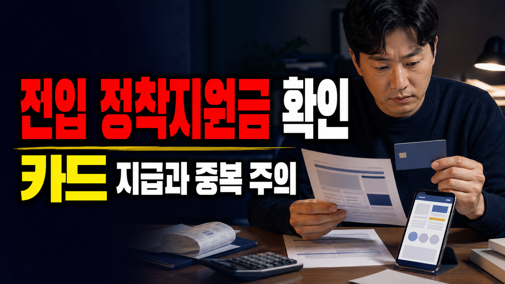 현금이 아니라 카드 지급? 인제군 전입 정착지원금의 지급수단과 중복 주의점 · 전입자 인센티브 지원 기준 관련 핵심 정보를 상징적으로 보여주는 썸네일 이미지