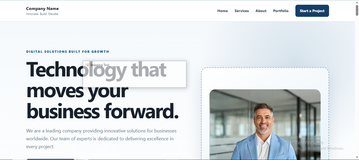 Portfolio Website - Customizable From Admin