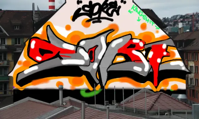 Graffiti artwork by Sore95