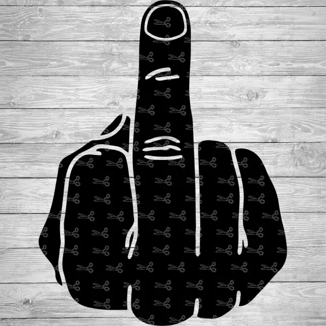 Solid-Middle-Finger-Pic