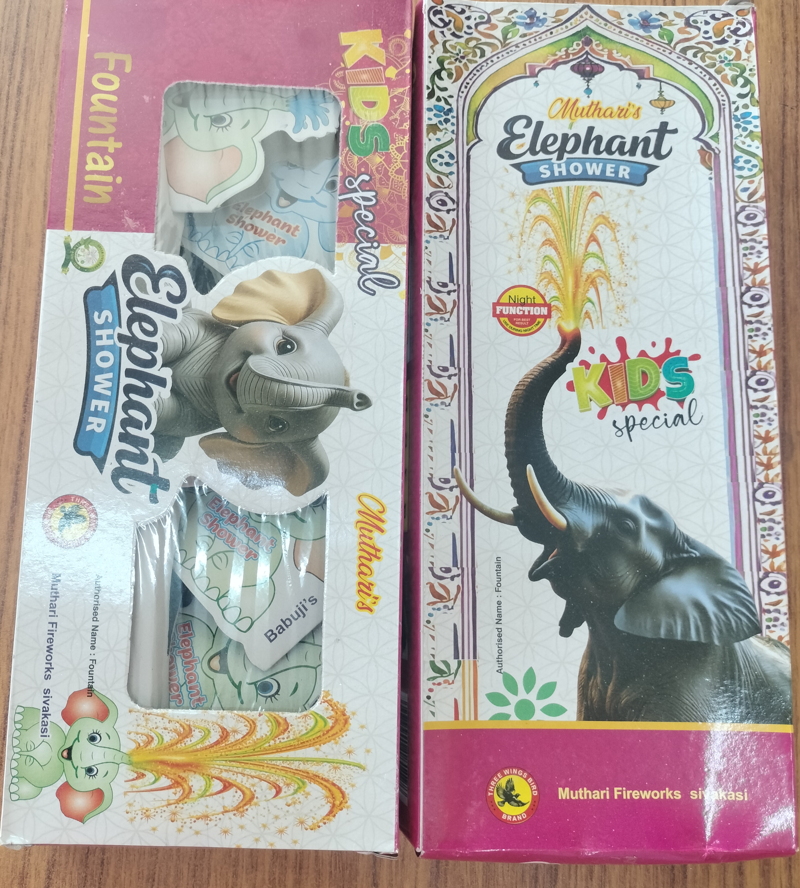 Elephant shower 
