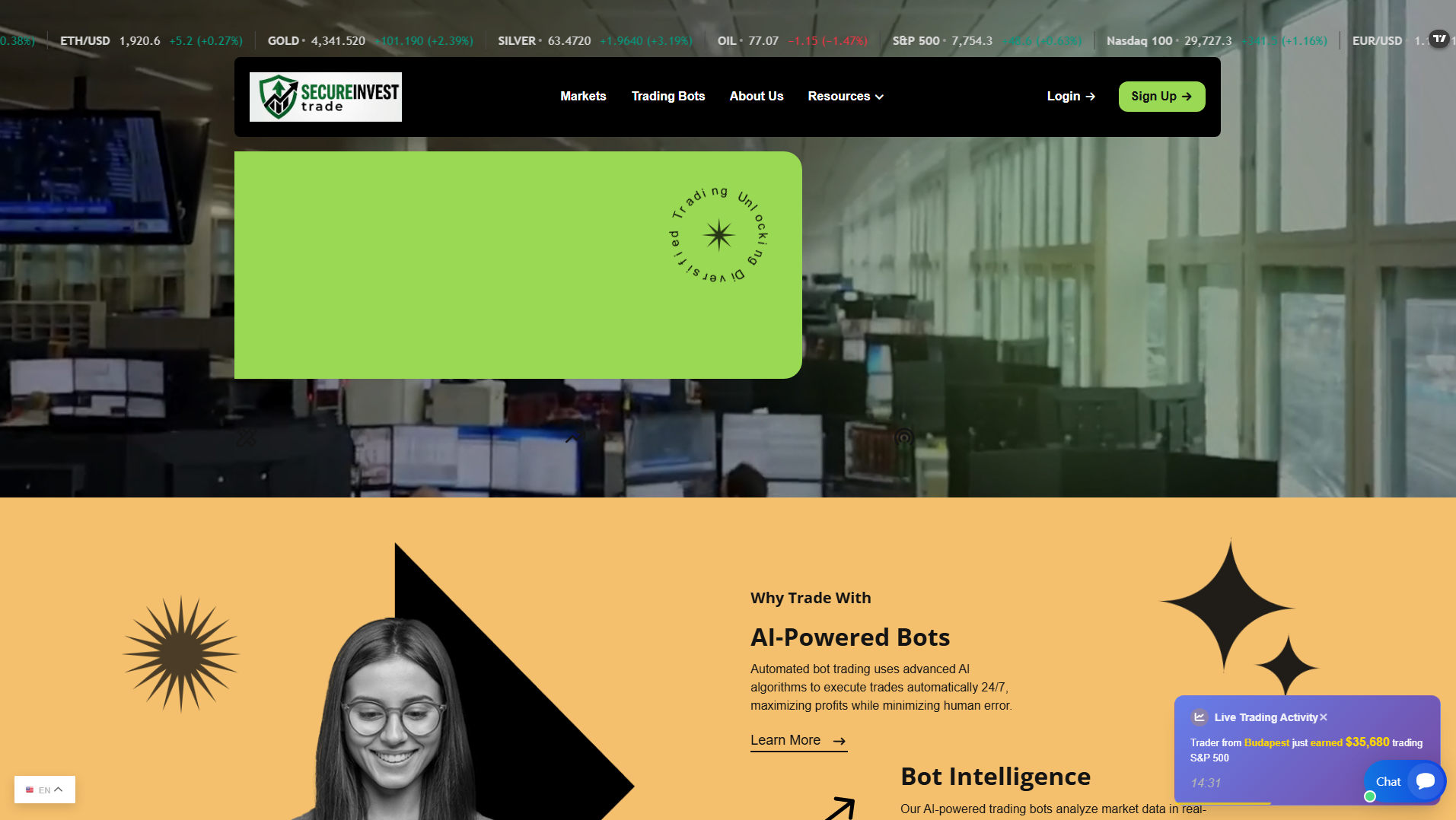 Stored capture of secureinvest.rivertrustinc.com