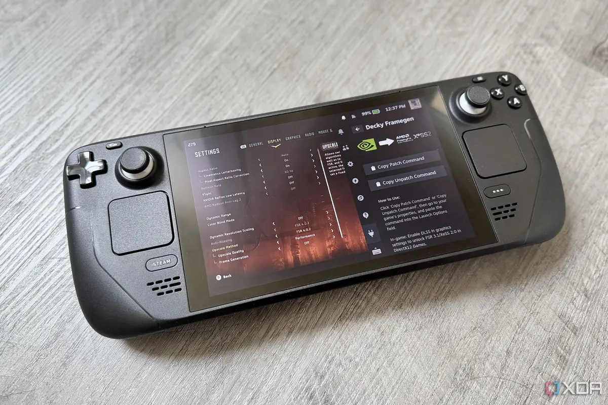 Steam Deck Owner Hacks FSR 4 Ahead of Valve’s Official Rollout, Proving Older Chip Can Handle Heavy Upscaling