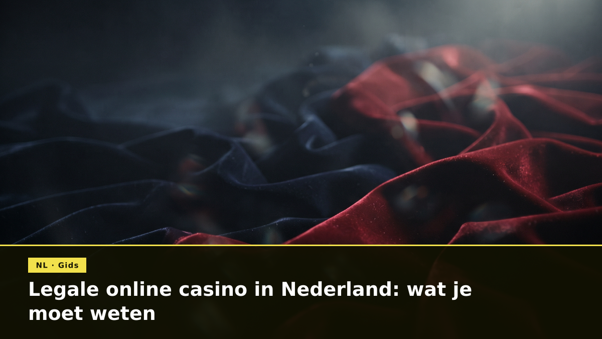 Legale online casino in Nederland: wat je moet weten