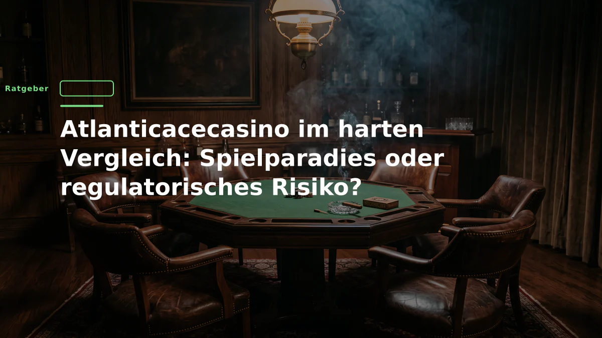 Atlanticacecasino im harten Vergleich: Spielparadies oder regulatorisches Risiko?