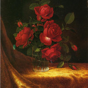 Four-Roses-in-a-Glass