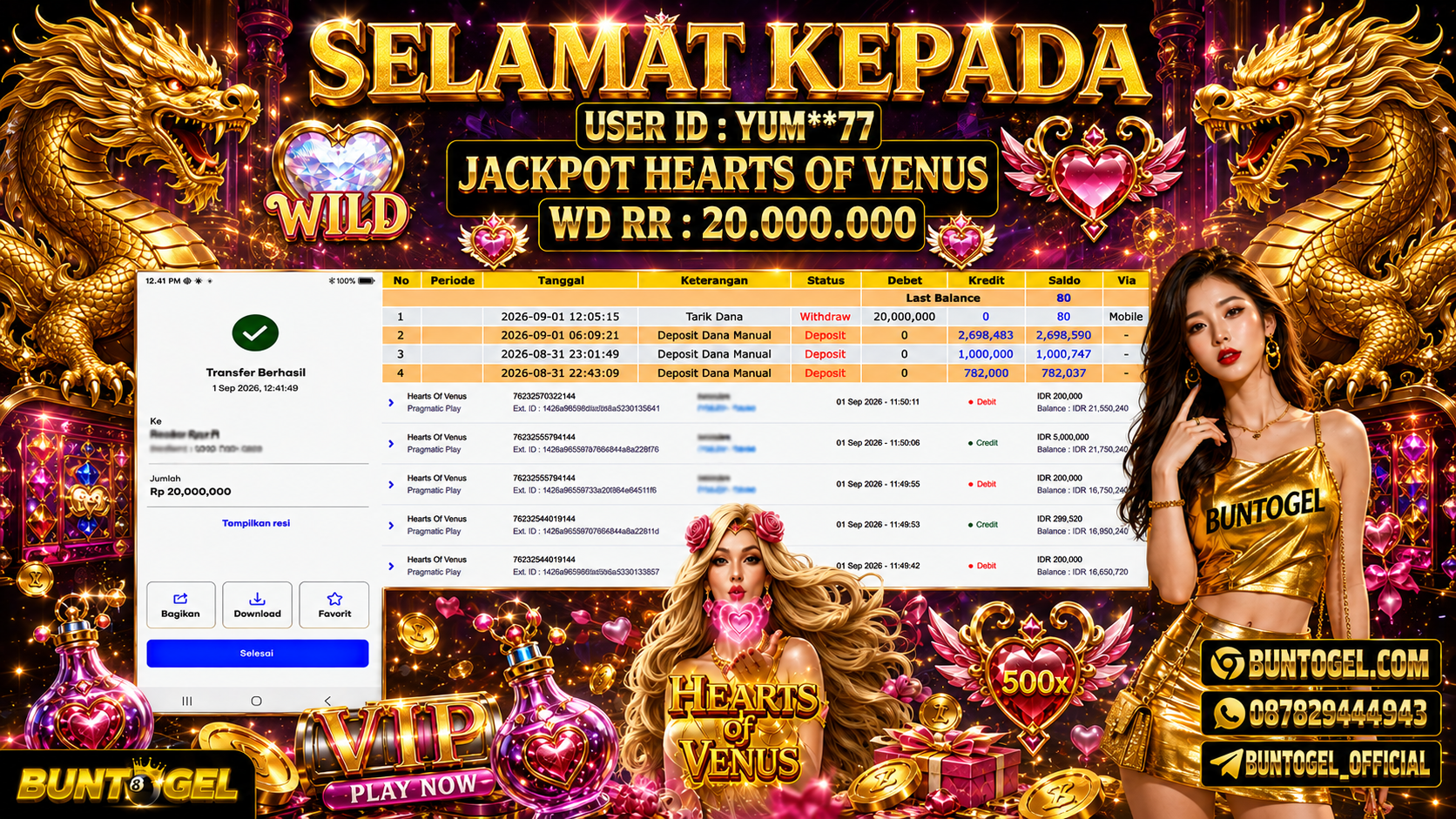 BUKTI BAYAR BUNTOGEL