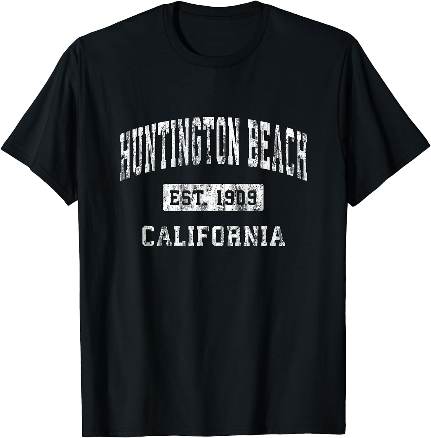 Huntington Beach EST. 1909 California CA Vintage Gift Unisex T-Shirt