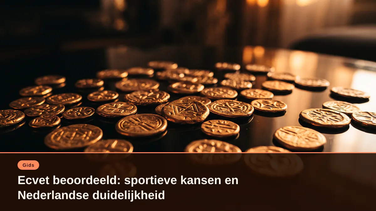 Ecvet beoordeeld: sportieve kansen en Nederlandse duidelijkheid